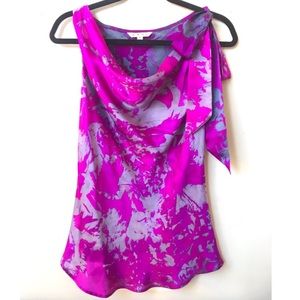 CAbi Fushia Silk Tank